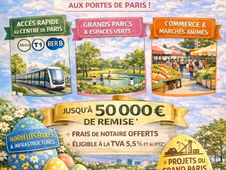 --offre de pâques : remise + frais de notaire offerts // livraison imminente!!