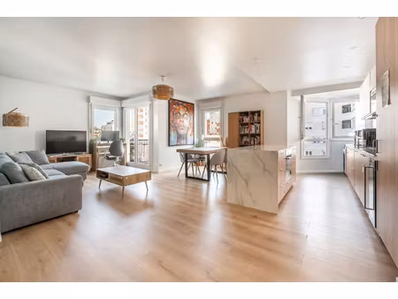 coeur de ville - appartement suresnes 4 pièces 85 m² avec balcon  cave et box