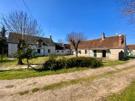 ensemble immobilier de trois maisons à chabris