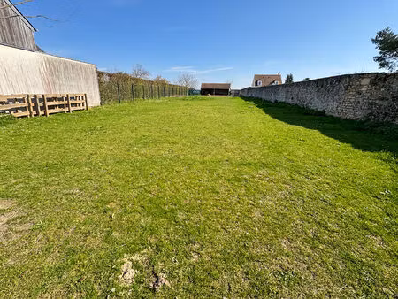 barbery - terrain à bâtir de 1527m² - ensemble de deux parcelles viabilisées à 7 km de sen