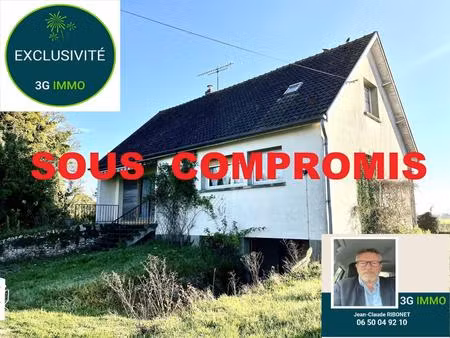 maison et grand terrain 5 pièces