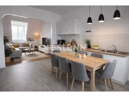 paimpol - appartement 3 pièces 70m² + grenier  commerces et port à pied