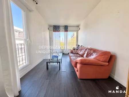 charmant t4 meublé avec balcon et parking – brunoy