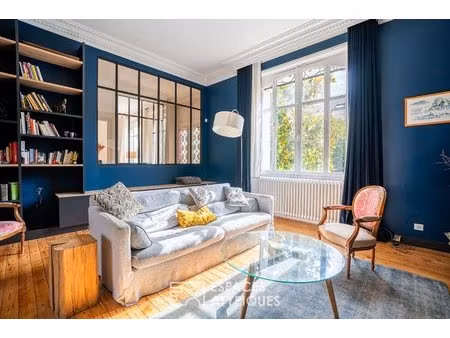 maison bourgeoise années 30 rénovée avec piscine - nantes longchamp