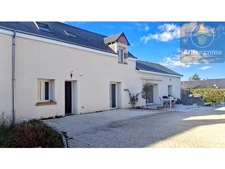 maison contemporaine 5 chambres avec piscine à messas  à 30 mn d'orléans et blois  1h30 de