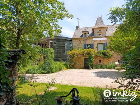 vente maison 8 pièces 164 m² anglars-saint-félix (12390)