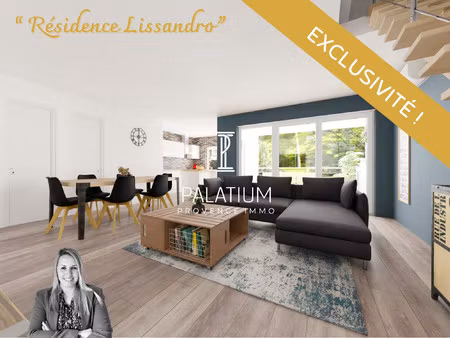 appartement t4 duplex 88 m² avec terrasse