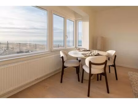 prachtig gerenoveerd appartement met zijdelings zeezicht