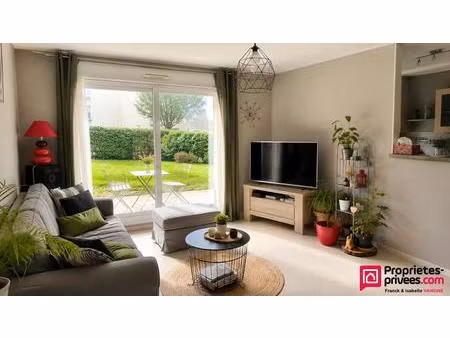 appartement lumineux - 73m² - avec jardin privatif et stationnement ? esprit maison