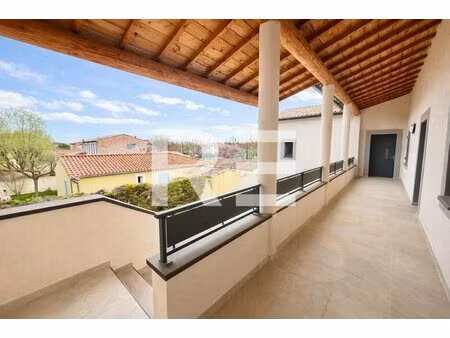 appartement 3 pièces – 74 m² – velleron – terrasse et garage