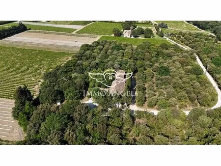 ensemble immobilier de caractère avec piscine couverte et fort