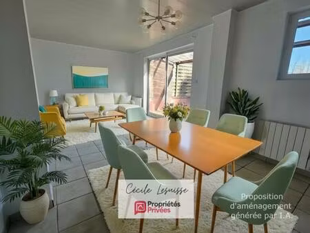 maison au calme avec jardin terrasse et carport