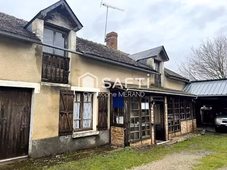 vente maison 5 pièces 72 m² à marigny-marmande (37120)  52 000 €