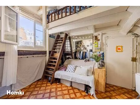 appartement t1 de 12 m2 à paris 75005  rue linné