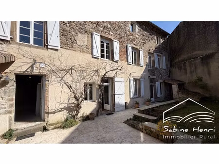 maison de village avec cour et terrain