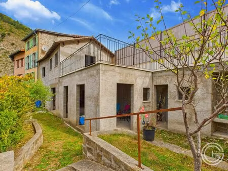 maison de village à terminer - terrains - gorblaou-st-colomban - lantosque