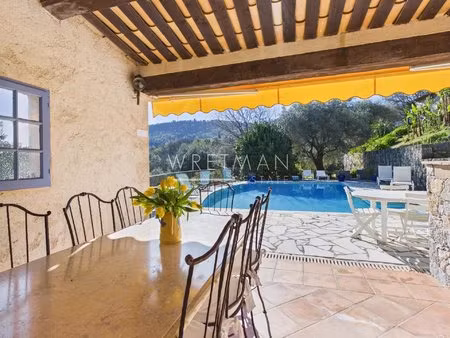 maison au calme absolu avec piscine - bar sur loup