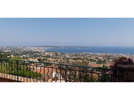 golfe juan -villa vue mer panoramique