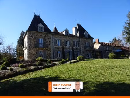 a saint hilaire les places proche de nexon en haute vienne magnifique chateau du 17eme de 