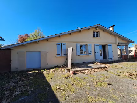 maison 102 m² + atelier 40 m² + garage – terrain 1036 m² – dpe c