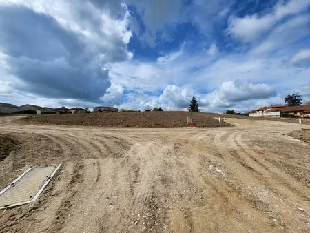 achat terrain 370m² chalamont 01320
