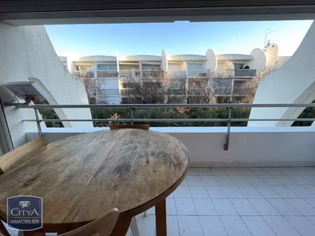 appartement à louer 2 pièces 27.62 m² - la grande-motte (34) - 590€