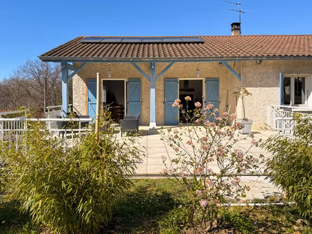 maison familiale lumineuse avec jardin de plain-pied  au calme à saint-didier-de-formans
