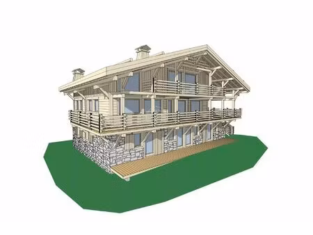 achat terrain 1 056m² megeve 74120