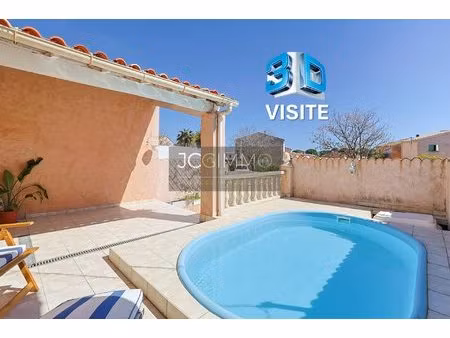 villa mitoyenne t4 - piscine - sans aucun travaux