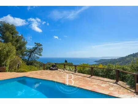 gaou bénat - vue mer panoramique - 5 chambres - piscine - garage