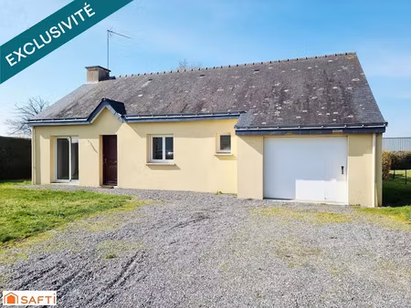 vente maison 4 pièces 80 m² à saint-vincent-sur-oust (56350)  194 500 €