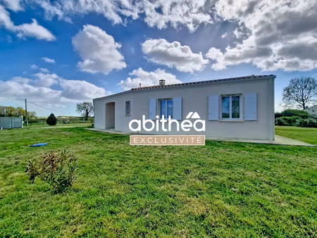 exclusivite | maison contemporaine de plain-pied | 116m² | 5 pieces | 3 chambres | garage 
