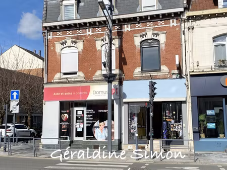 centre ville de lievin  immeuble de rapport commerce et habitation