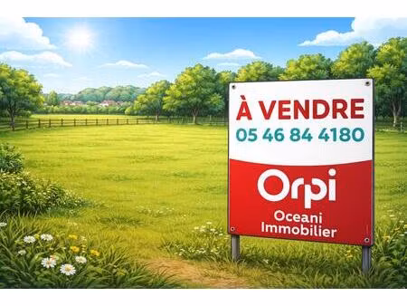 vente terrain 393 m² dolus-d’oléron (17550)