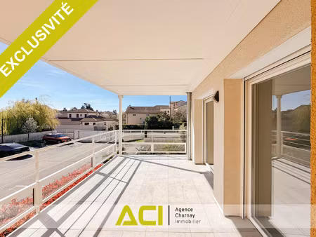 achat appartement 3 pièces 73m² charnay les macon 71850