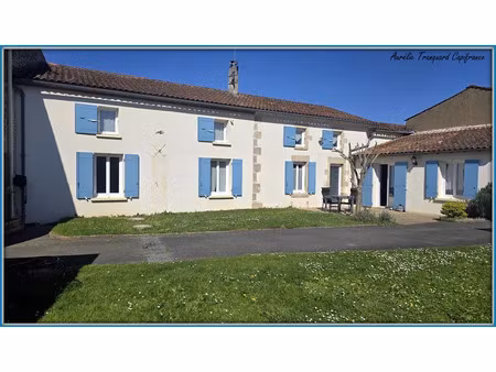 vente maison 6 pièces 192 m² aulnay (17470)