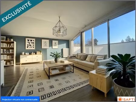 centre de saint medard en jalles/ residence 2016 / petite copro / t3 65m2 dernier etage / 