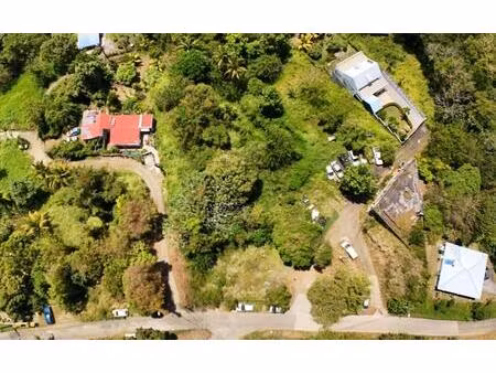 terrain constructible de 3 242 m² -emprise au sol 50 % -le françois