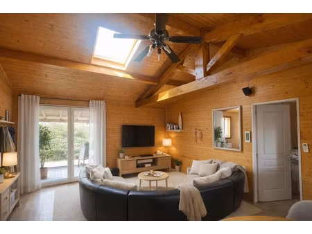 vente chalet 4 pièces 56 m² à lanton (33138)  320 000 €