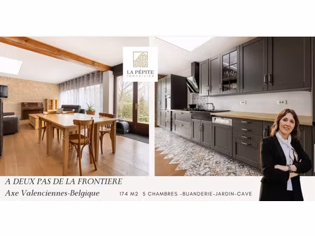 achat maison 8 pièces 174m² quievrechain 59920