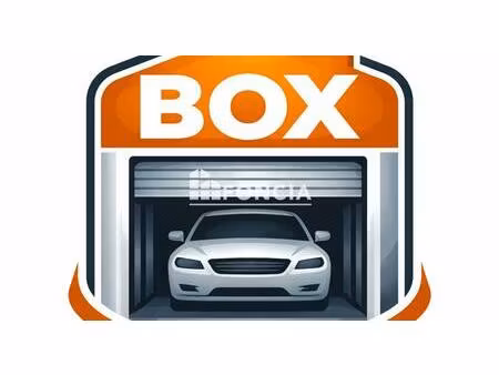 box de garage avec cave attenante à proximité du centre-ville