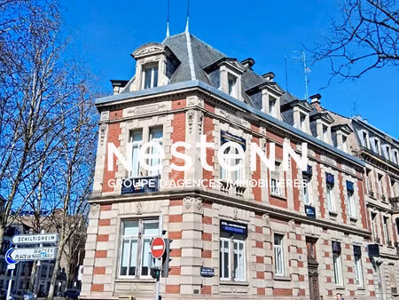 immeuble de bureaux rénové de 431m2 emplacement premium au centre de strasbourg