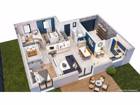 vente maison 5 pièces 76 m² saint-martin-de-may (14320)