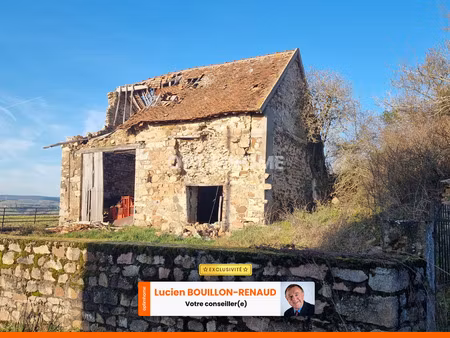 1 hect 80 a de prairie avec grange a restaurer proche de la guiche (71)