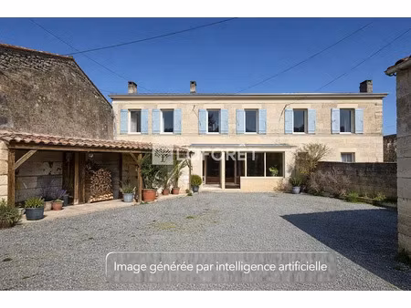 vente maison 5 pièces 211 m² à nieul-lès-saintes (17810)  329 500 €