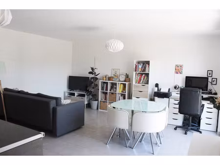 f2 de 54 m2 + terrasse + garage + parking