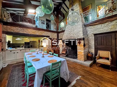 vente maison 8 pièces 286 m² à béchamps (54800)  390 000 €