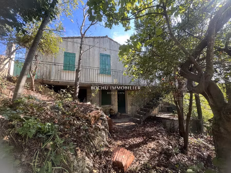 vente mazet à renover sur un terrain constructible et divisible