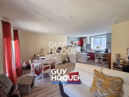 maison 4 pièces à vendre à beaujeu -centre village - réf 719