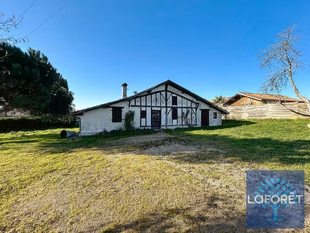 ferme landaise de 94 m² à rénover sur saubusse
